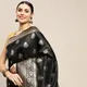 BLACK__Royal Rajgharana Sarees
